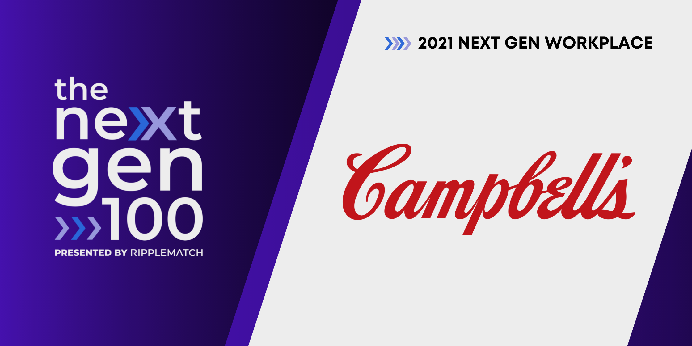 Campbell Soup Company Is A Top 100 Next Gen Workplace 2021   Campbell Sou Company Logo   Landing Page   Social Image 